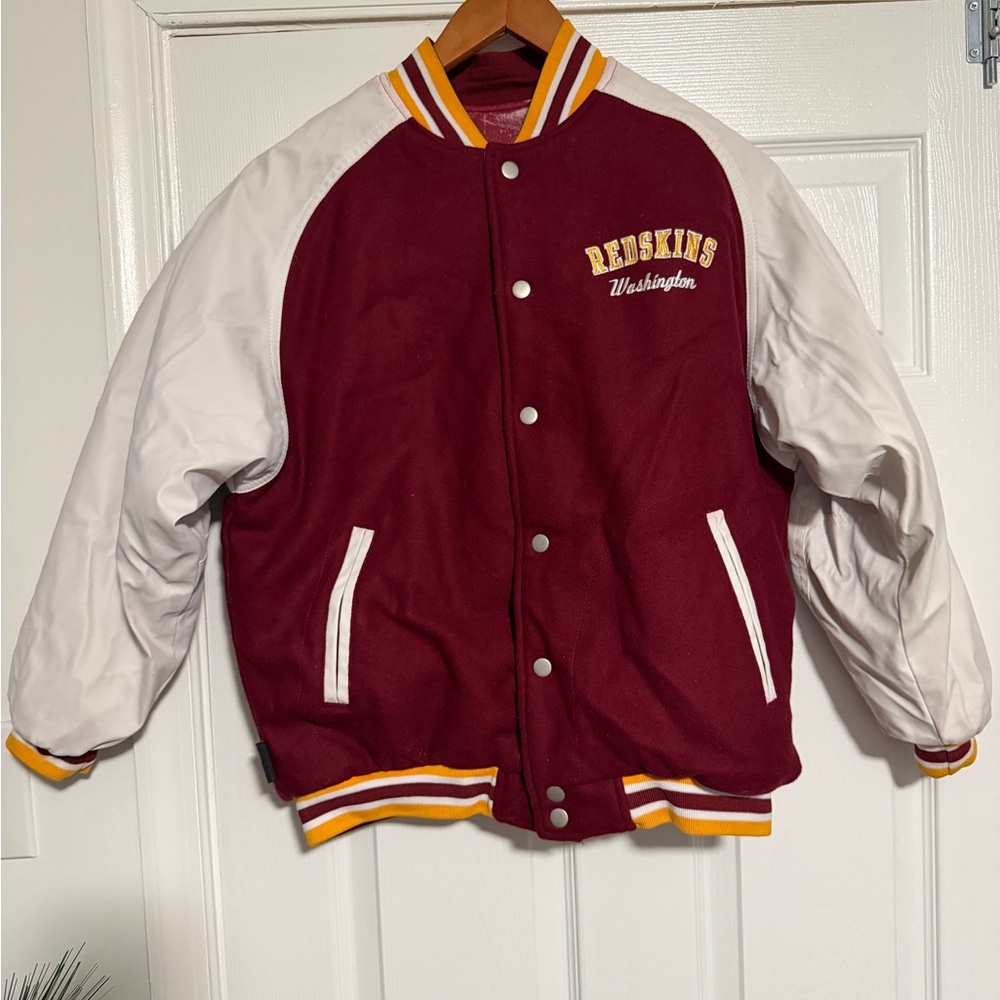 Juniors Washington Redskins Varsity Letterman Jacket -